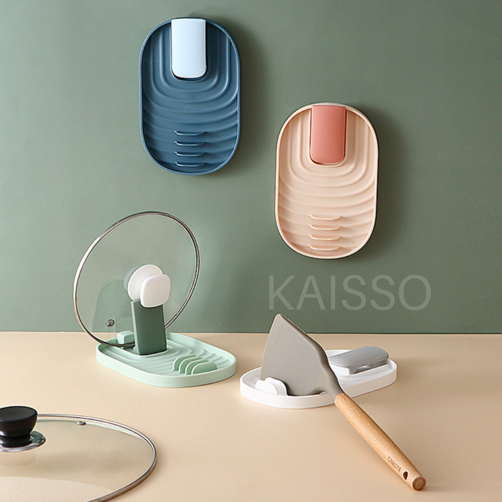 KAISSO - RAK DAPUR TATAKAN TUTUP PANCI DAN SPATULA BESAR / KITCHEN REST