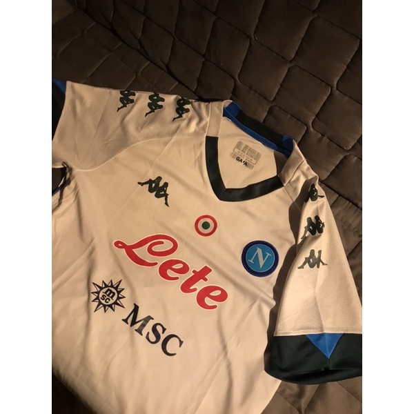 Jersey Baju Bola Futsal Soccer Kappa Football Napoli Away Kit 2020/2021 20/21 Langka Limited Special