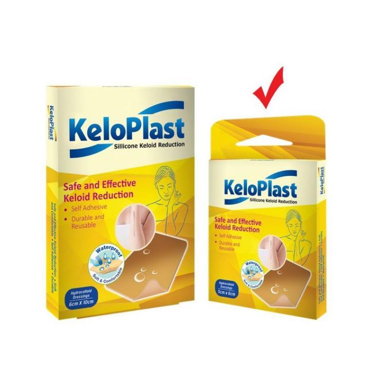 Keloplast silicon keloid  /scar / penghilang luka / keloplast / Silicone Gel Medis