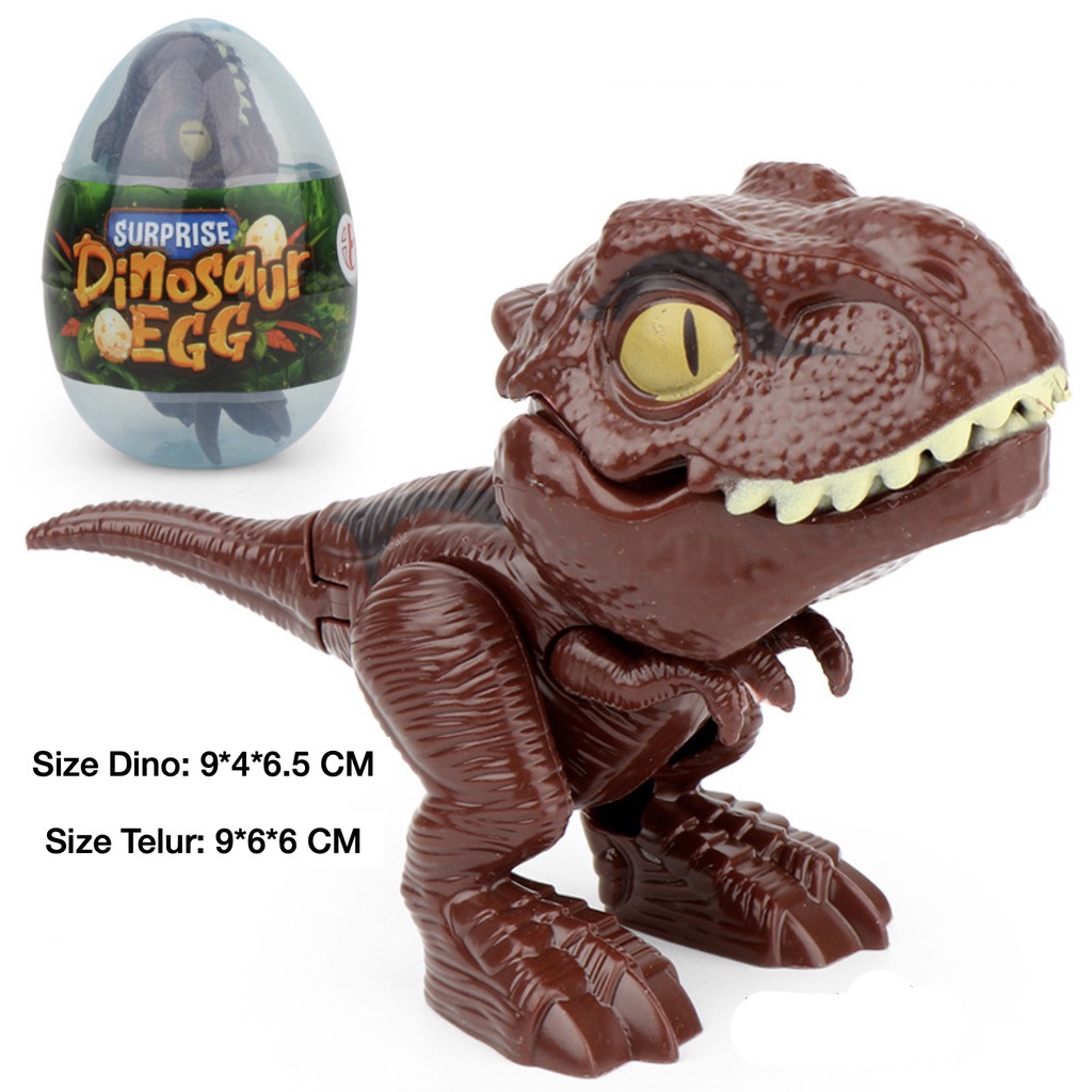 Mainan Anak Telur Dino Mini / Mainan Telur Surprise DINOSAURUS