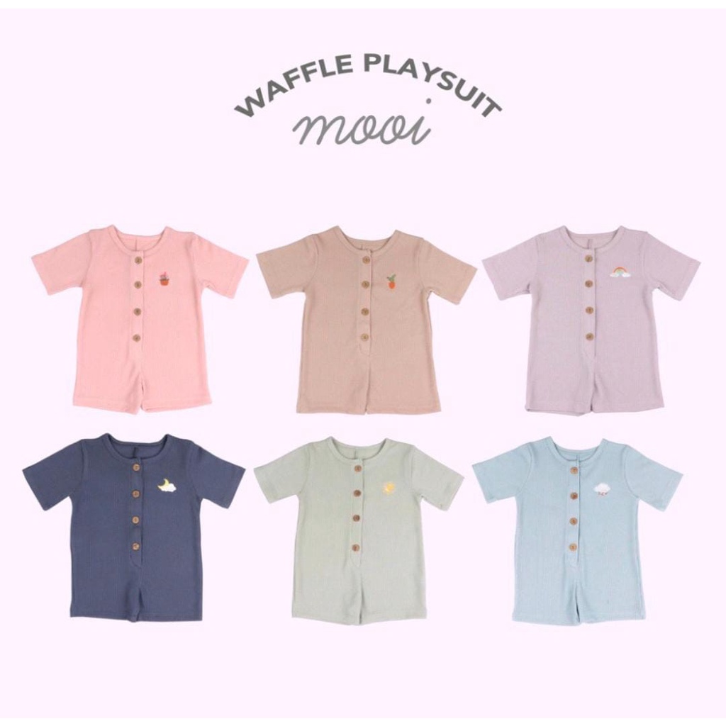 MOOI WAFFLE PLAYSUIT / JUMPER BAYI