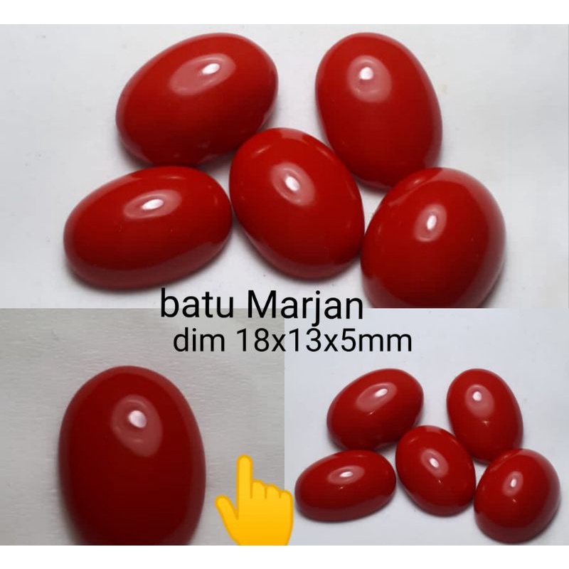 BATU AKIK RED MARJAN MERAH