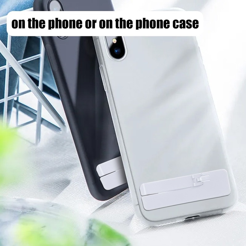 Bracket Dudukan Handphone Tablet Universal Model Lipat Bahan Stainless Steel