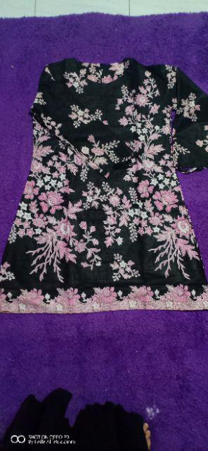 Terlaris Serut Genes Jelita Tunik Navbor Yelbor Whitebor Creambor Tunik Batik Modern