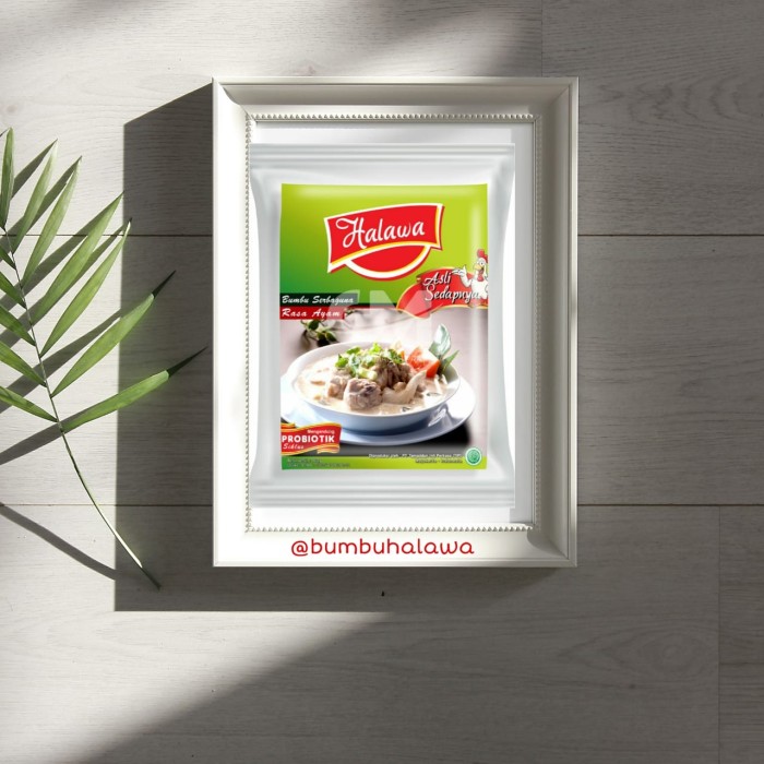 

Ready- Termurah!!! Halawa Kaldu Penyedap Rasa Alami Plus Probiotik (500 Gr) - Rasa Ayam