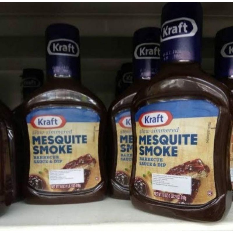 

kraft mesquite smoke barbecue 510gr/ saus daging asap BBQ