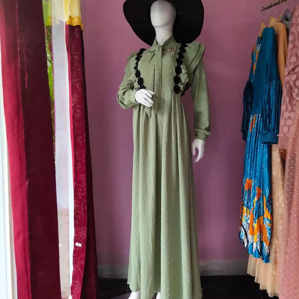Velish gamis terbaru original uwais