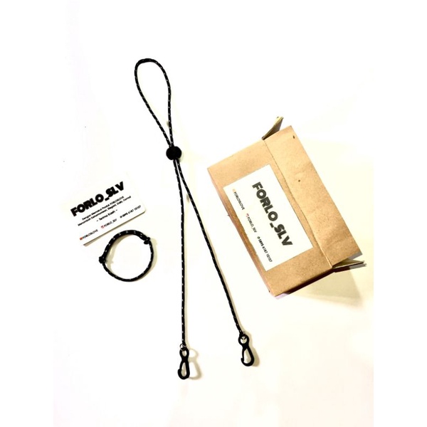 FORLOSLOVE- STRAP MASKER / Free GELANG /kalung masker//tali masker cewek cowok keren simple