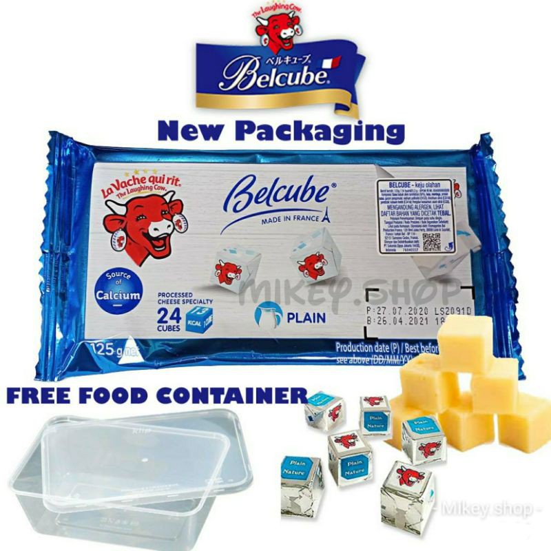 

Belcube Cheese 24's/15s Cubes Exp JUNI 2025 Keju Bayi MPASI The Laughing Cow