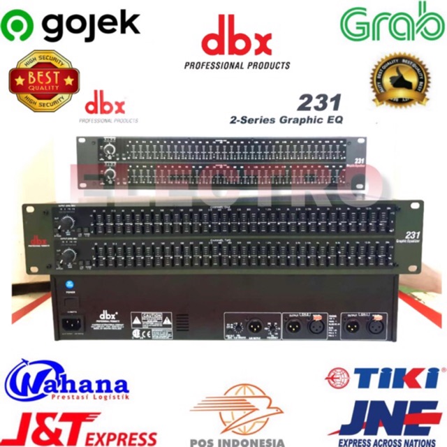 EQUALIZER DBX 231 PLUS SUBWOOFER ELECTRO