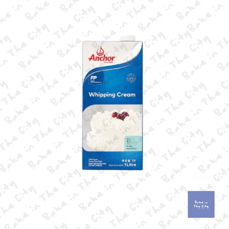 

Anchor Whipped Cream - 1L | Wajib Grab Only !!!