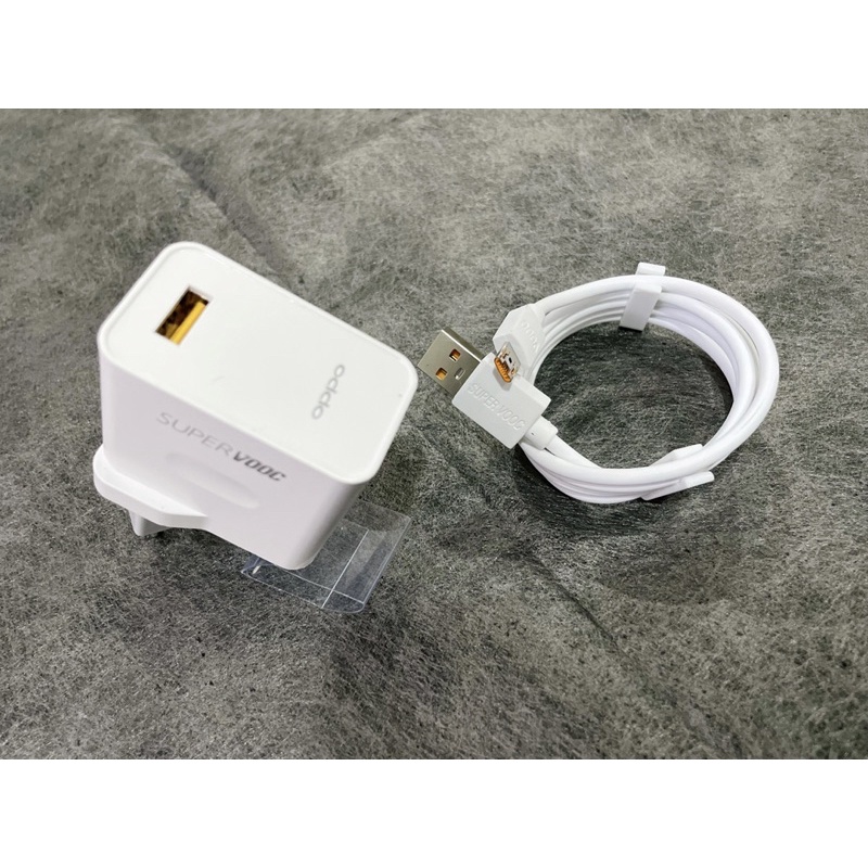 【3109】[GROSIR/COD] High Quality Charger OPPO 30W USB TYPE-C/MICRO USB SUPER VOOC Fast Charging