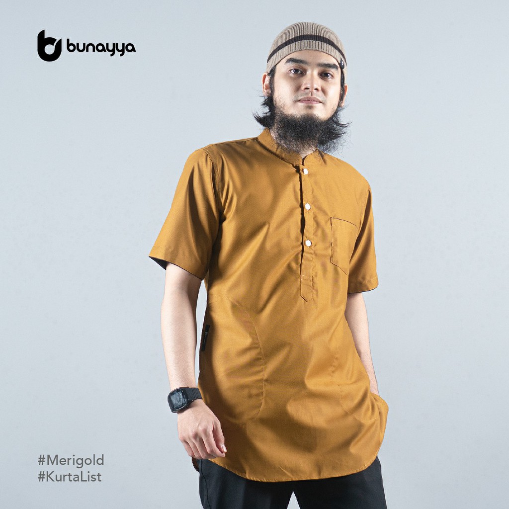 Kurta List Bunayya Sunnah Clothing Koko Pria Toyobo Kurta Bunayya Muslim Pakaian