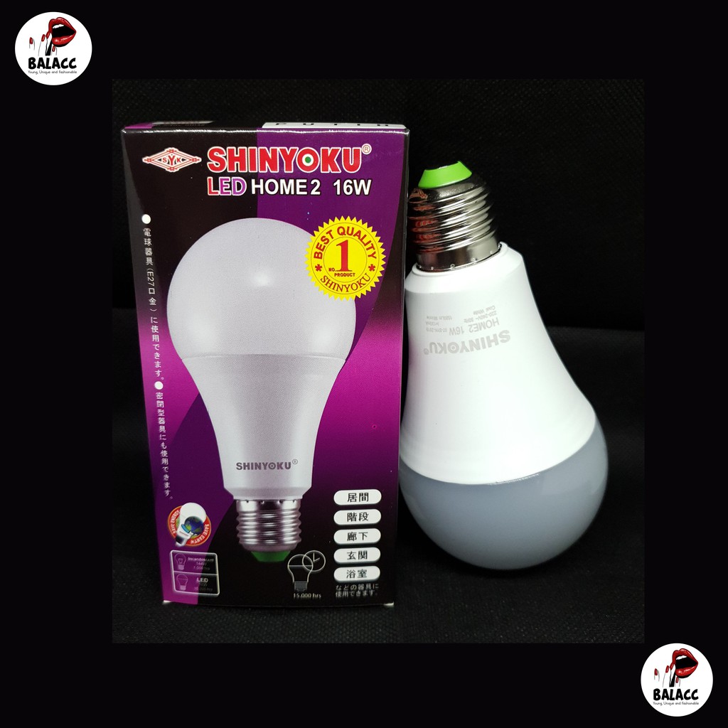 Lampu Led Shinyoku Home 16 Watt / Lampu Shinyoku 16w / Lampu Bohlam 16 Watt / Lampu Led 16w