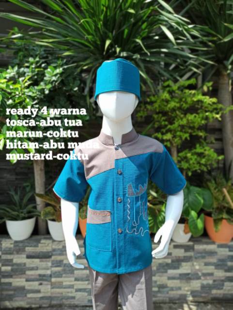 Set Koko anak muslim(8-111th) size  8 910 11 12