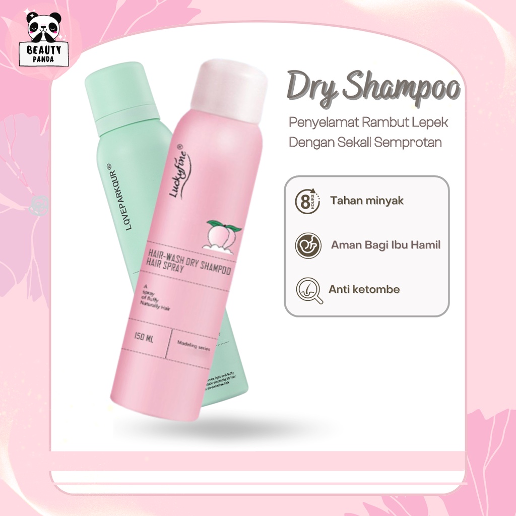 dry shampoo viral semprotan rambut kering untuk mengembangkan rambut minyak rambut kontrol rambut be