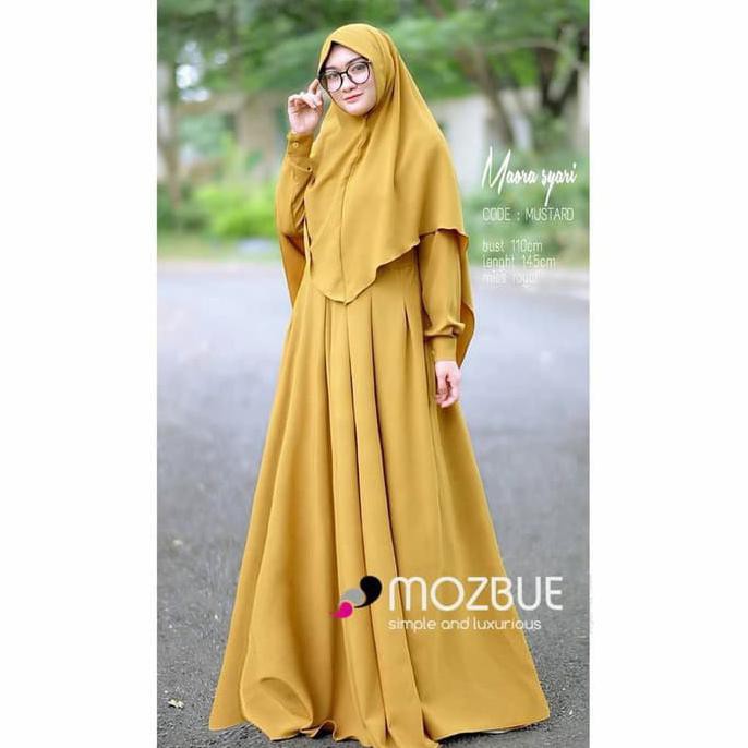 Gamis Tunik Fashion muslim moura syari muslim