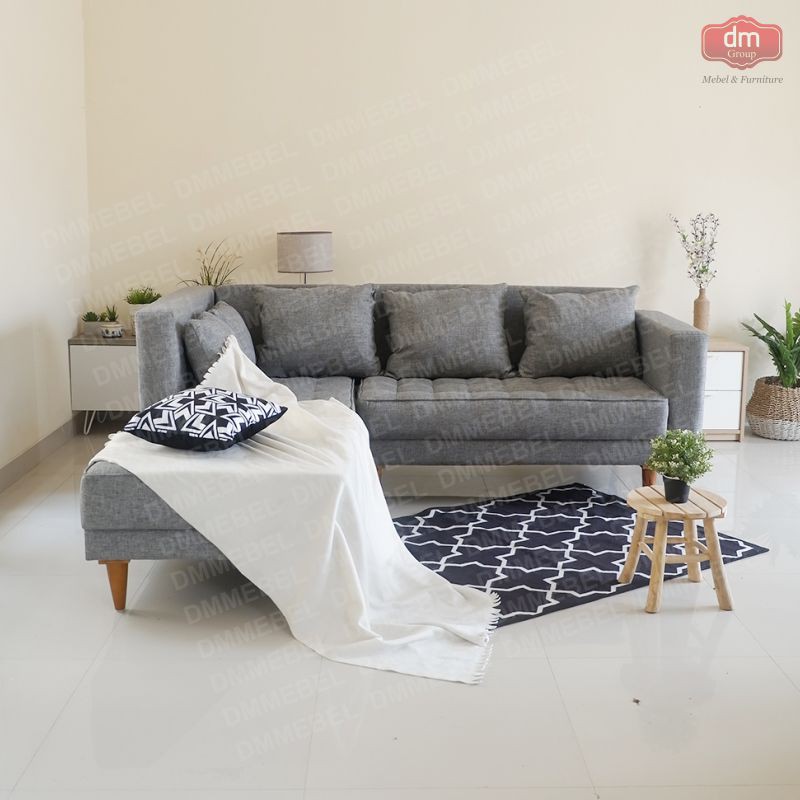 Sofa Minimalis Sofa Sudut SCANDINAVIAN - DM Mebel