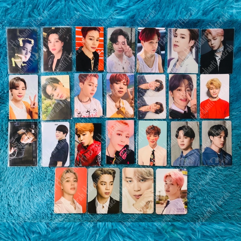 PHOTOCARD / PC JIMIN BTS OFFICIAL [MOTS CPB Butter BTS THE BEST BE Essential Love yourself Tear R He