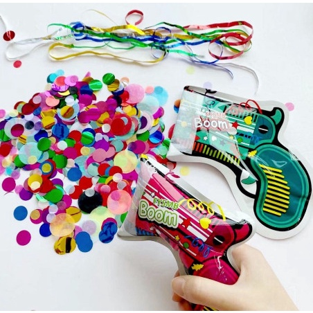 Party Popper Confetti Bombag Bombek Pistol Confetti Party