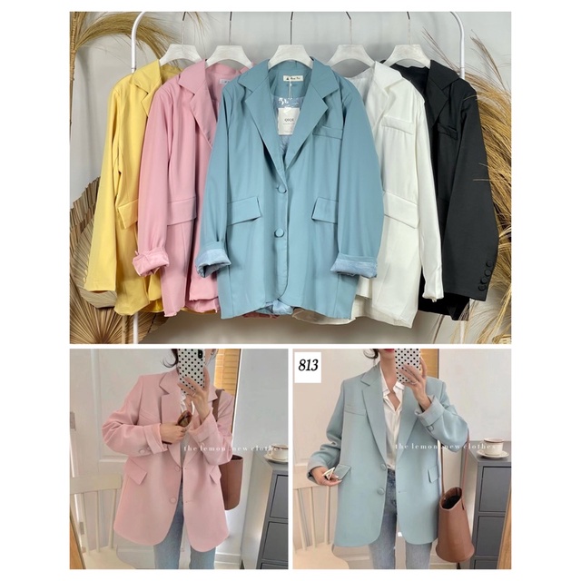 Blazer import Grosir Pgmta Kode 813 serian isi 5 pcs