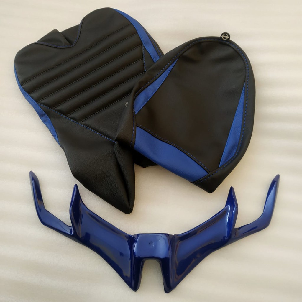 paket sarung jok custom r15 dan winglet r15v3