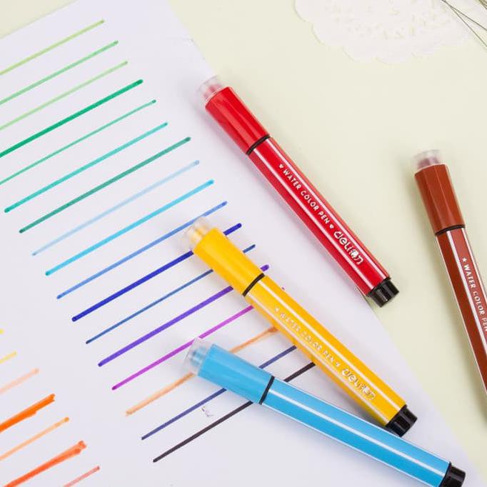 

ITERMURAHl Deli 70653 felt pen with stamp 18 colors