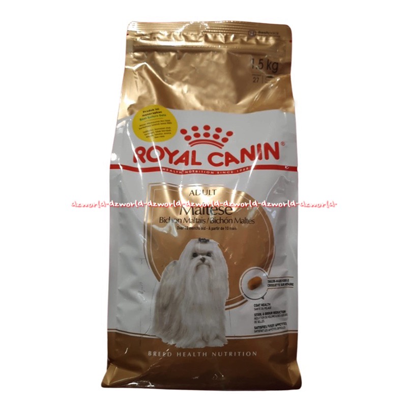 Royal Canin Adult Maltese Bichon 1.5kg Makanan Anjing Usia Lebih Dari 10bln Royalcanin
