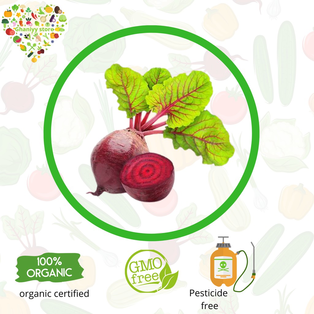 

sayur organik - beetroot organik 500 gram