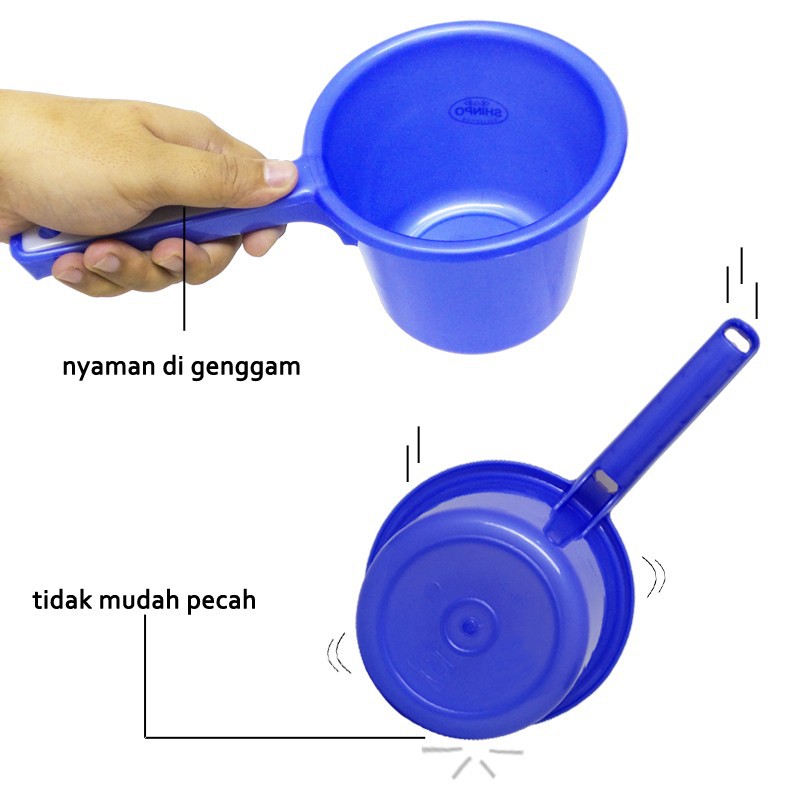 Gayung Mandi Plastik Shinpo gy210