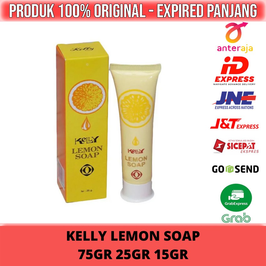 KELLY LEMON SOAP 75gr 25gr 15gr