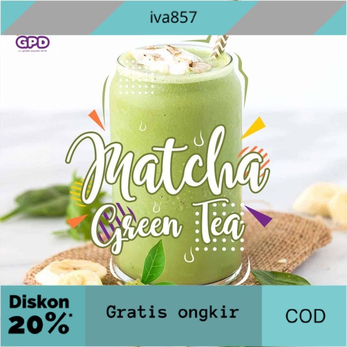 

PROMO Matcha Green Tea 1 KG - Bubuk Minuman ( BEST SELLER ) GRATIS ONGKIR