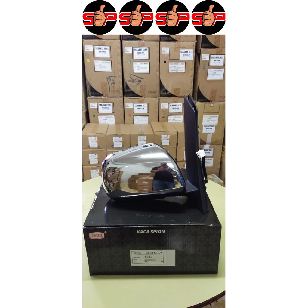 KACA SPION INNOVA 2008-2010 KIRI CHROME EMGI