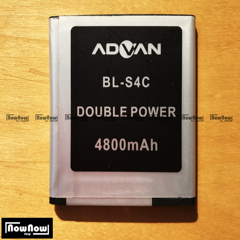 Baterai Advan S4C BL-S4C Original Double Power Batre Batrai Battery HP BLS4C