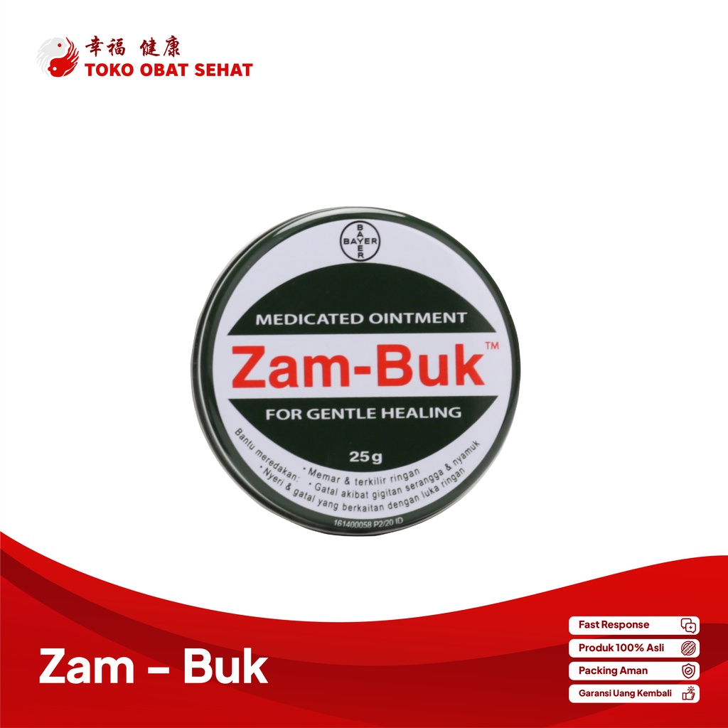 ZAMBUK ASLI BAYER obat gosok memar - keseleo - gatal gatal manjur