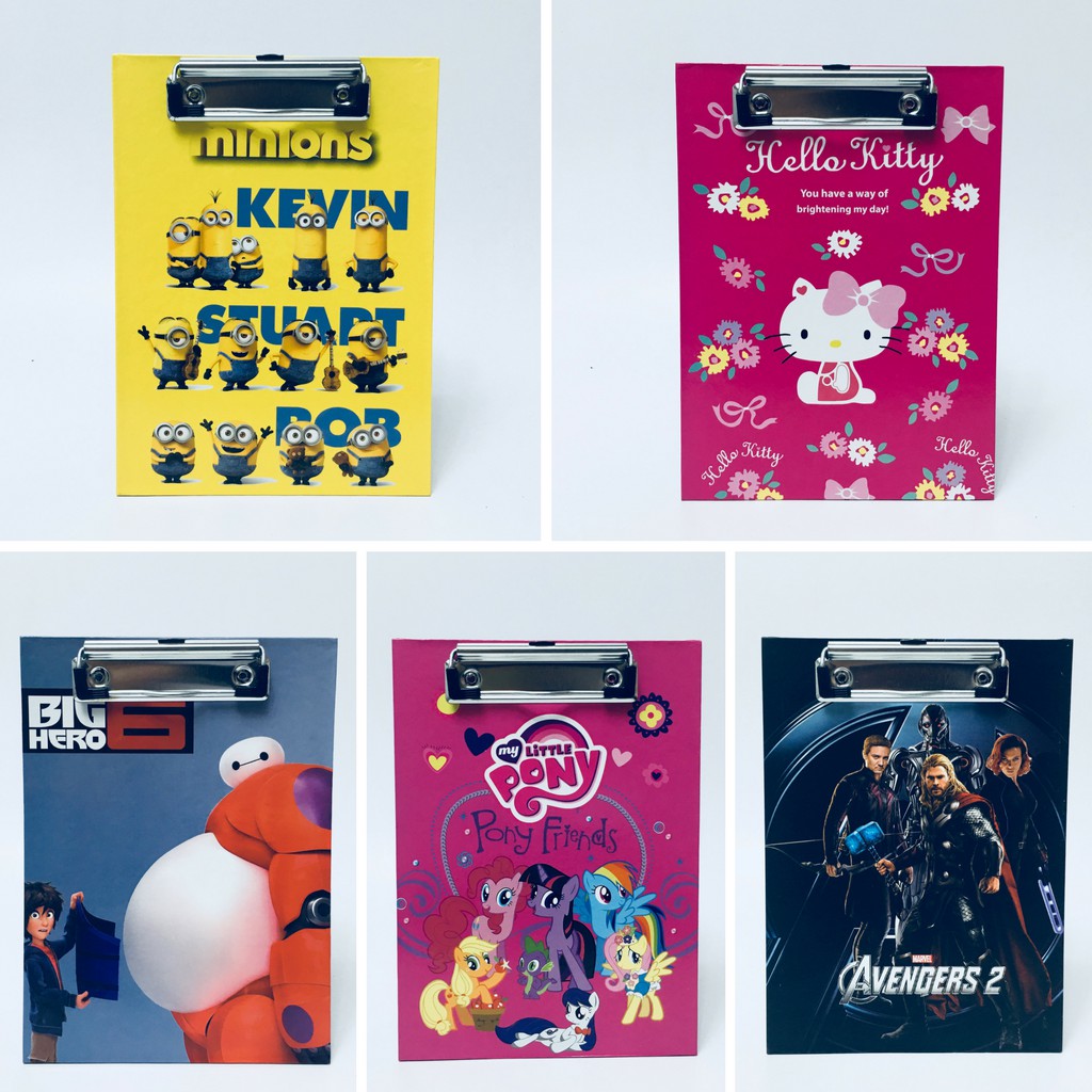 

Papan Ujian / Clip Board Ukuran A5 Motif Kartun - Q28K