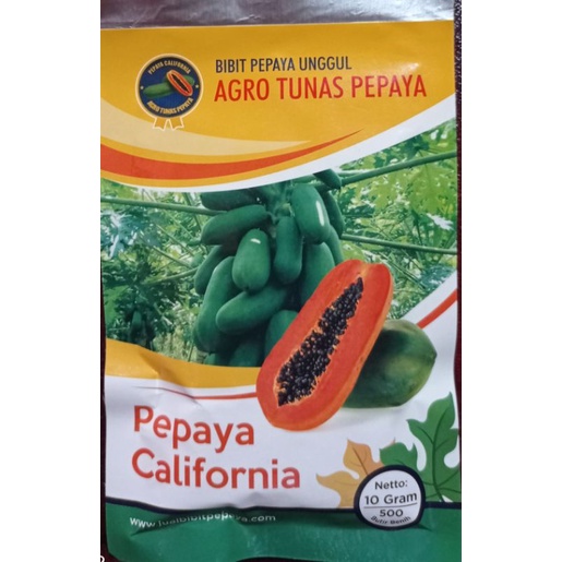 Benih PEPAYA IPB9/ CALIFORNIA AGRO TUNAS 10Gram