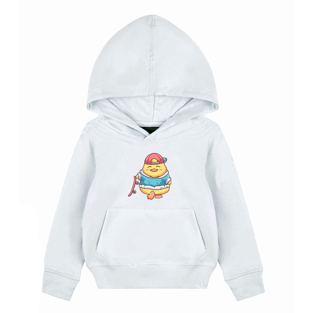 Hoodie Anak Skate Duck Sweater Pakaian Fleece Anak M - XL