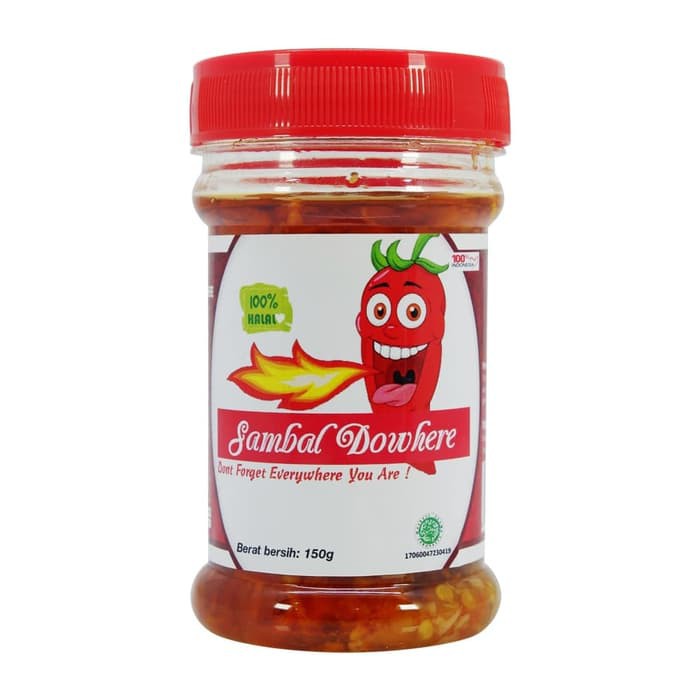 

Ridha - Sambal Dowhere Original 150gr