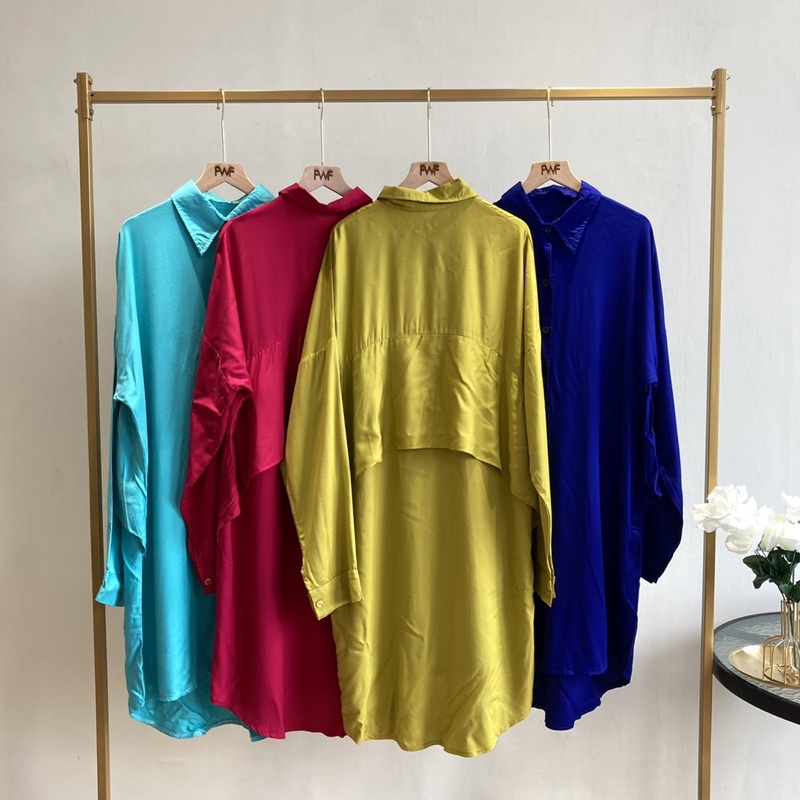 Tunik Layer Destia / Baju Atasan Wanita Import