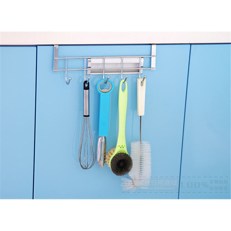 Gantungan Rak Dapur 5 Hook - I163 - Silver