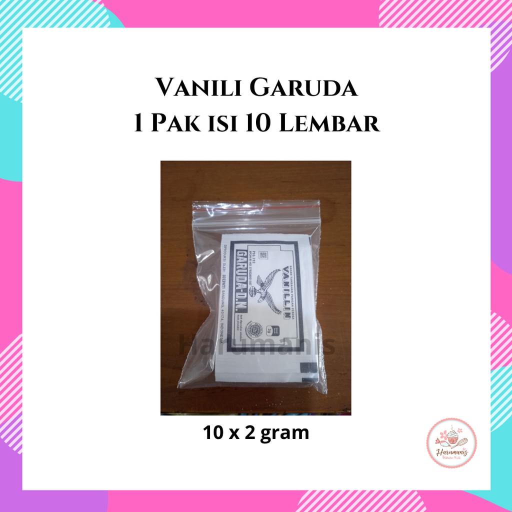 

Vanili Garuda 10 Sachets @ 2gr
