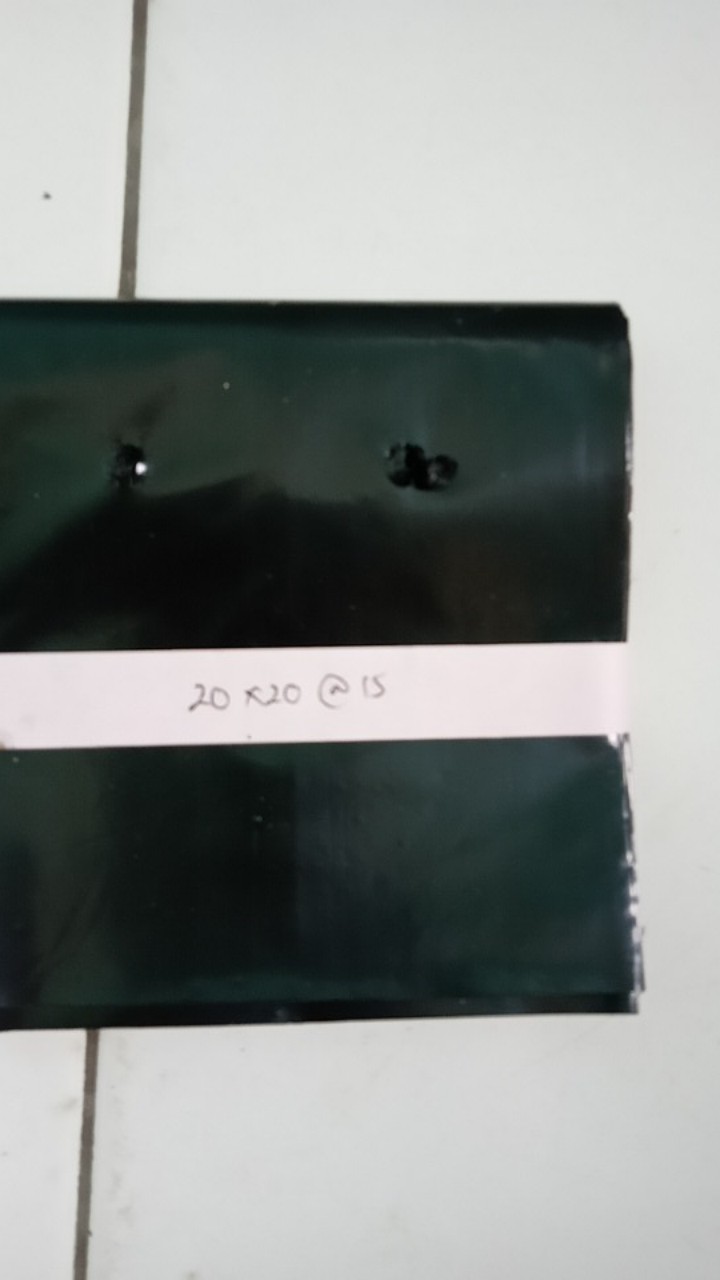 Polybag/ Polibek Tanaman Ukuran 20x20 (uk Lipat 20cmx10cm) Per Lembar [min. Order 5 Lembar]