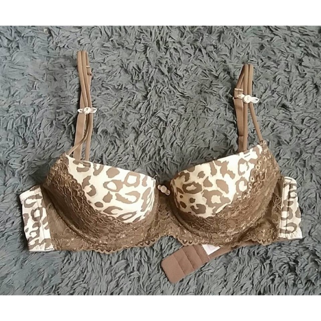 Bra FMN freda leopard print mesh