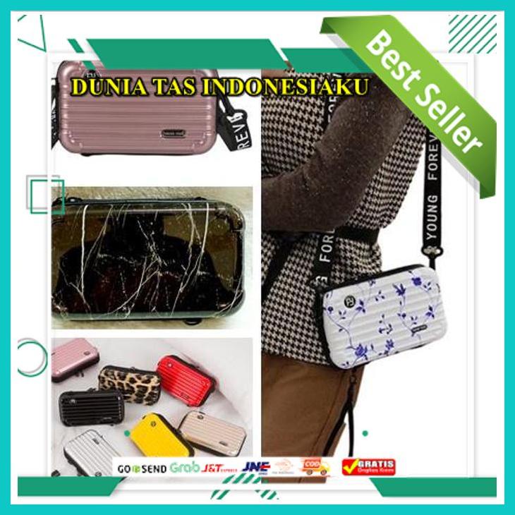 [ READY ] TAS SELEMPANG KOPER MINI WANITA FOREVER YOUNG SELEMPANG/MINI KOPER/TAS WANITA IMPORT ASLI 