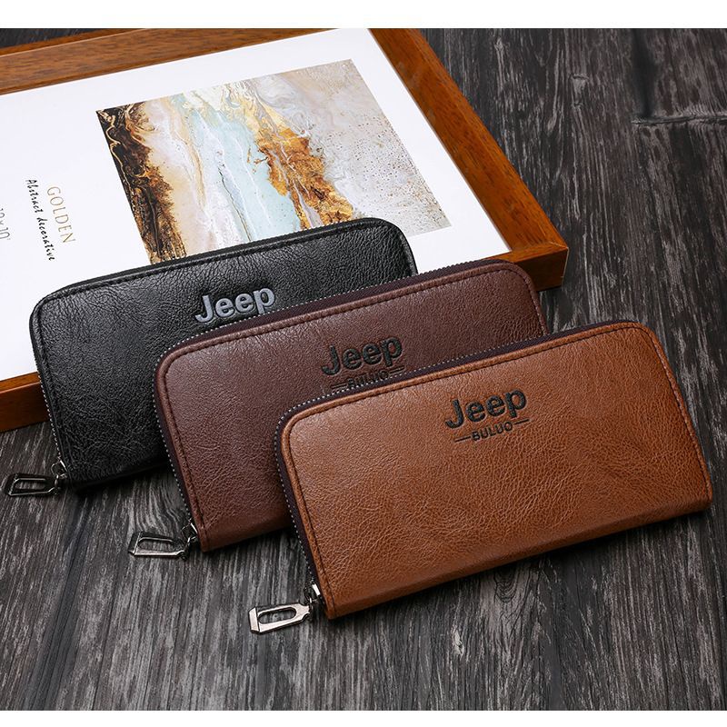 JEEP BULUO Dompet Panjang Kulit Import Pria Wanita 1616