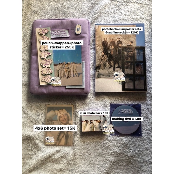 POUCH & WAPPEN WINTER PACKAGE BTS 2021