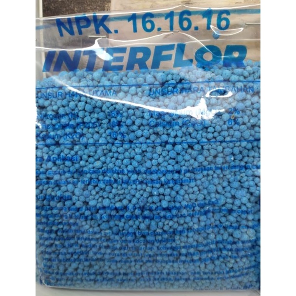 Pupuk NPK 16 16 Interflor Kemasan 500Gram