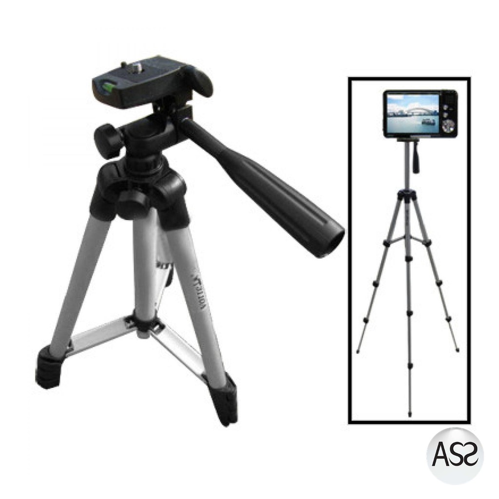 ASS Shop - Weifeng Tripod Stand 4-Section Aluminium with Brace- WT-3110A Original