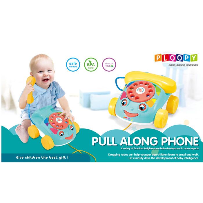 PLOOPY PULL ALONG PHONE 9M+ / PP21162 (MAINAN BABY)